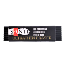 Ластик SANTI Ultrathin Eraser 75x20x5 мм ультратонкий профессиональный